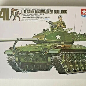 NEW Tamiya US Tank M41 Walker Bulldog Military 1:35 Scale Hobby Kit